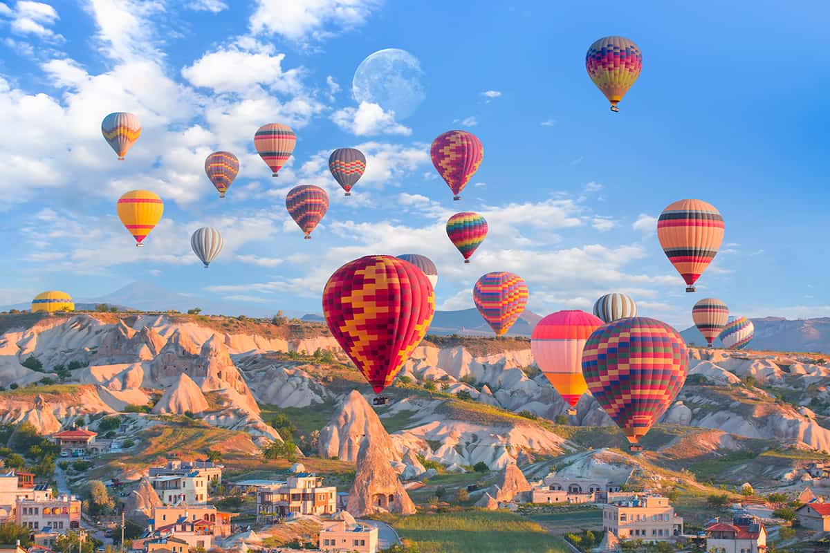 Cappadocia — 2-day trip with balloon option — Antalya